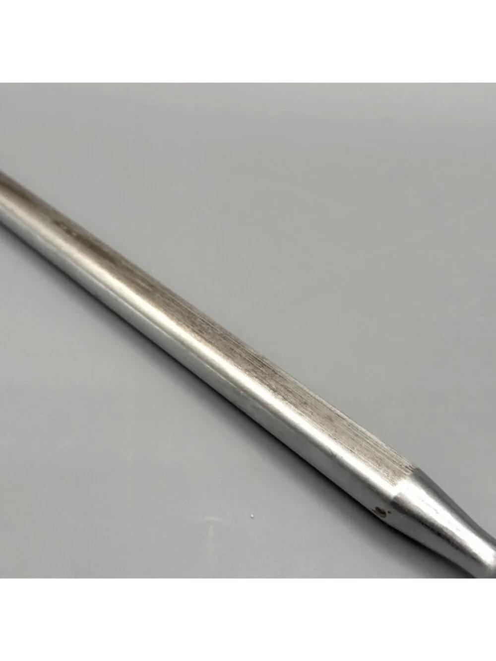 FLINT England Knife Sharpening Steel Mahogany Handle Stainless 13